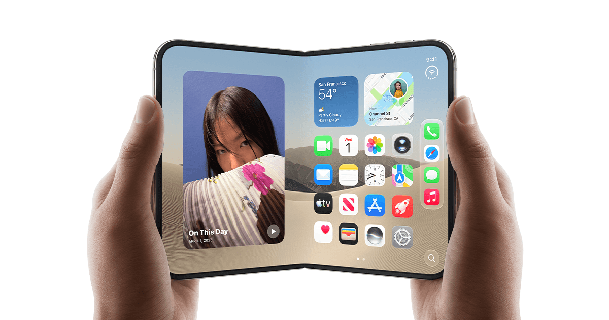 iPhone Duo — photo officielle Apple (1 To)